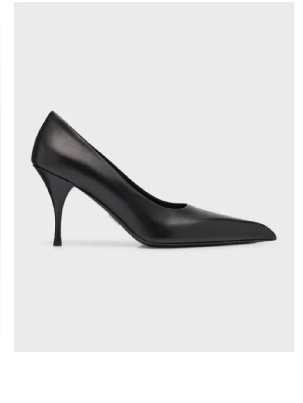 Prada black heels